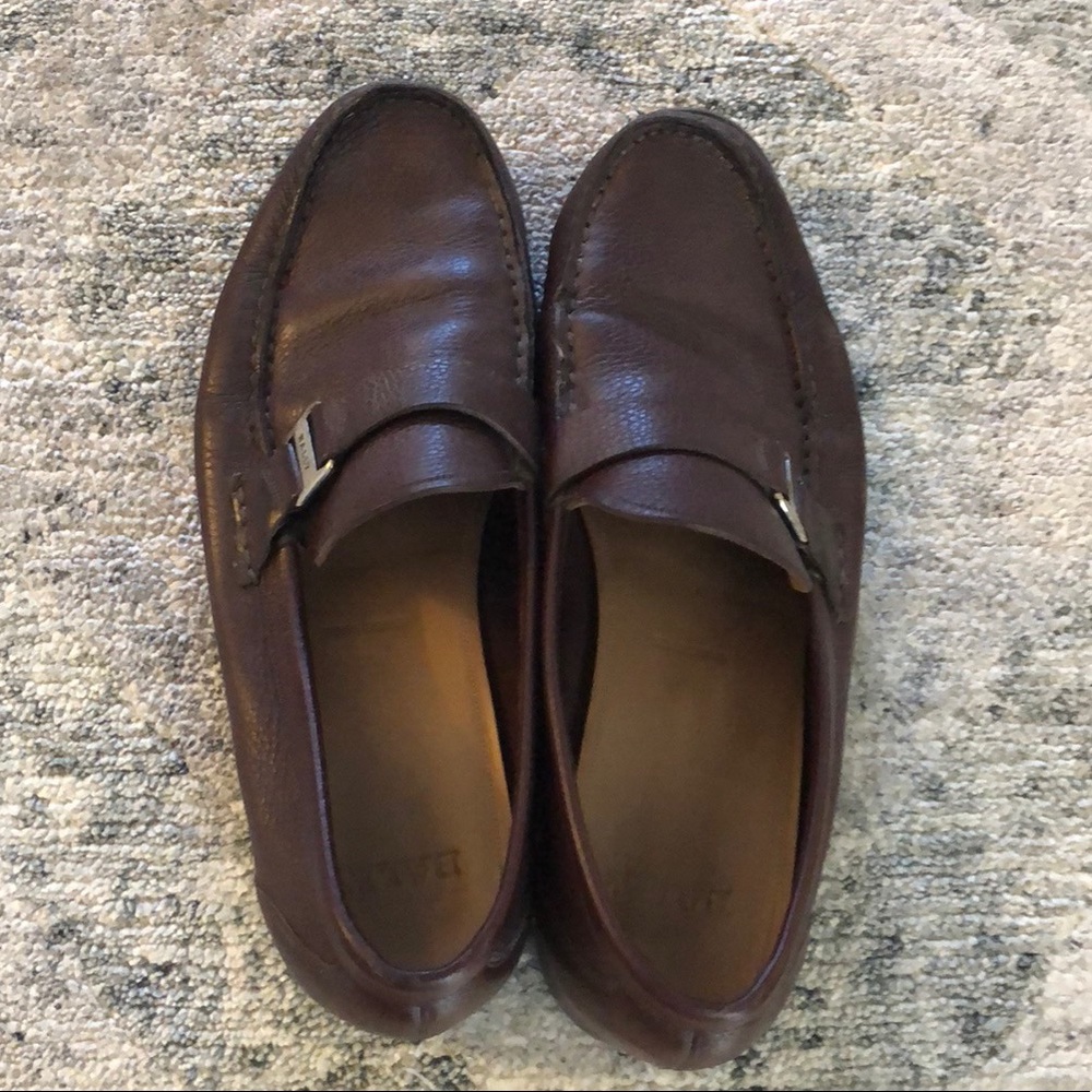 Bally Brown Leather Loafers